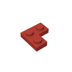 GOBRICKS GDS-585 Plate 2 x 2 Corner - YWOBB