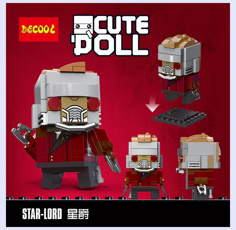 DECOOL 6835-6846 Super Heros - YWOBB