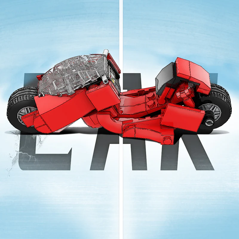 GOBRICKS MOC A0923 Akira - YWOBB