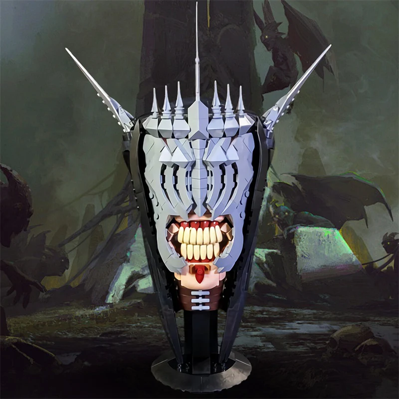GOBRICKS MOC 139487 Mouth of Sauron - YWOBB