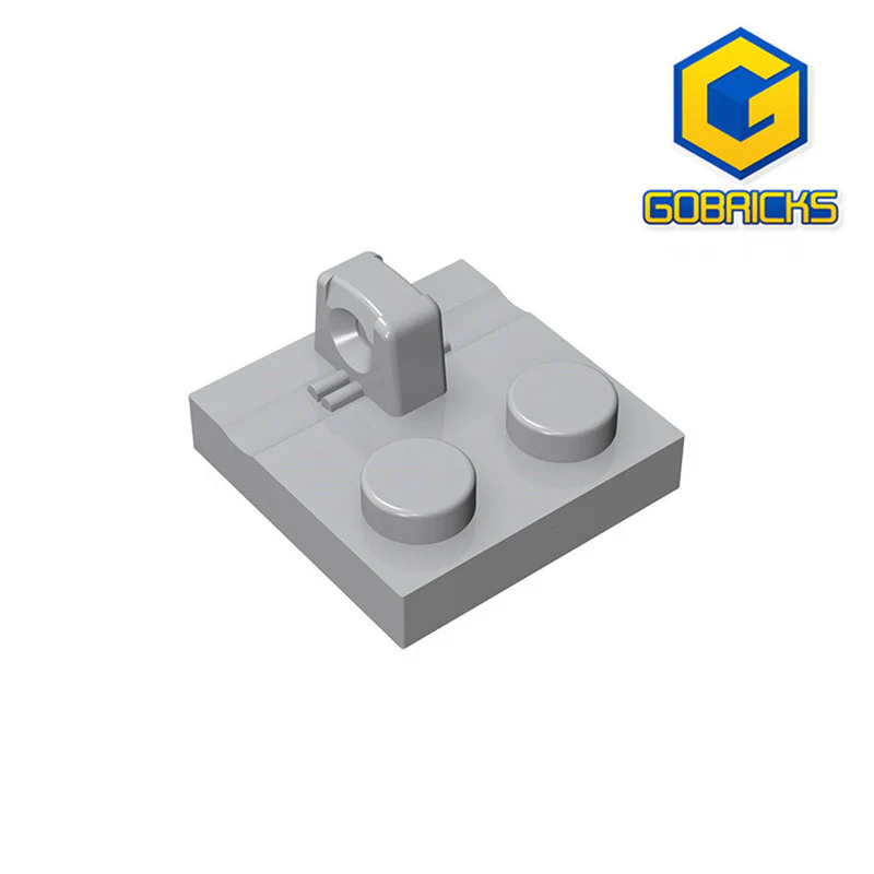 GOBRICKS GDS-825 Hinge Plate 2 x 2 Locking with 1 Finger on Top - YWOBB