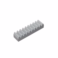 GOBRICKS GDS-1171 Gear Rack 1 x 4 - YWOBB