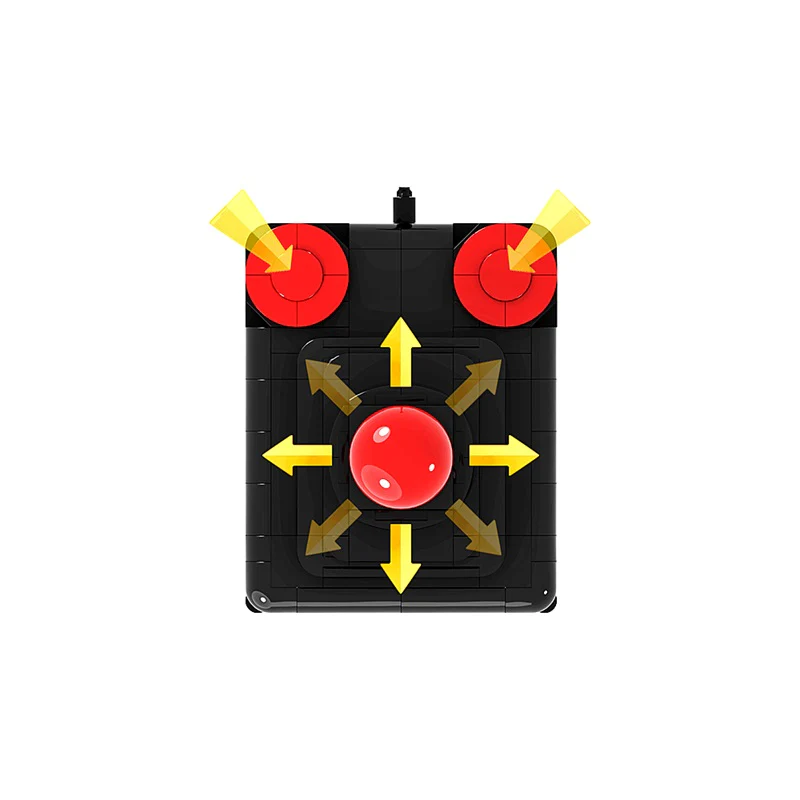 GOBRICKS MOC 176988 Competition PRO Full scale Joystick with moving parts - YWOBB