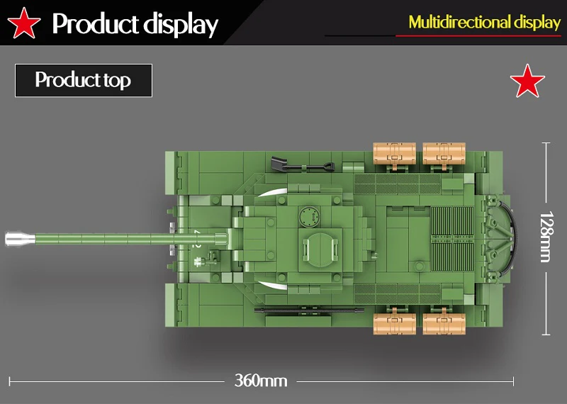 QuanGuan 100062 Soviet IS-2M Heavy Tank - YWOBB