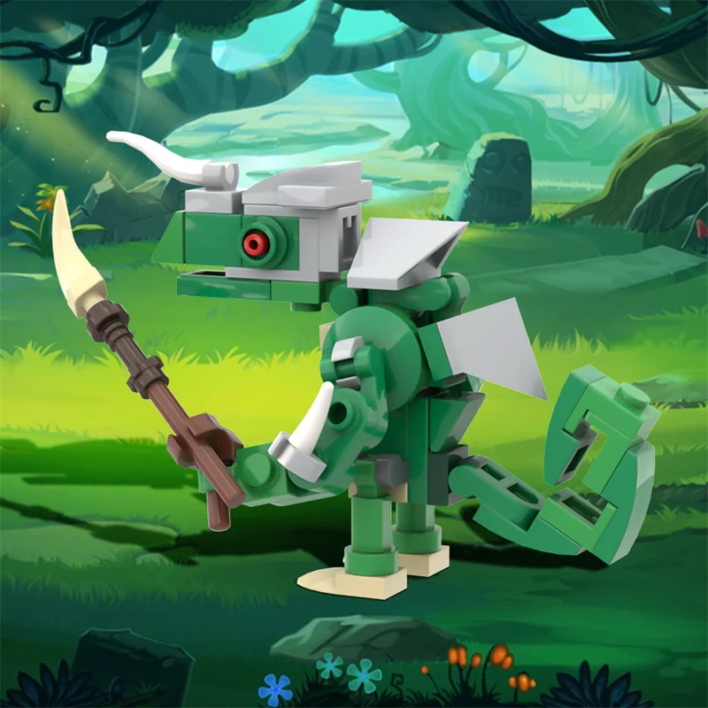 GOBRICKS MOC 170597 Lizalfos - YWOBB