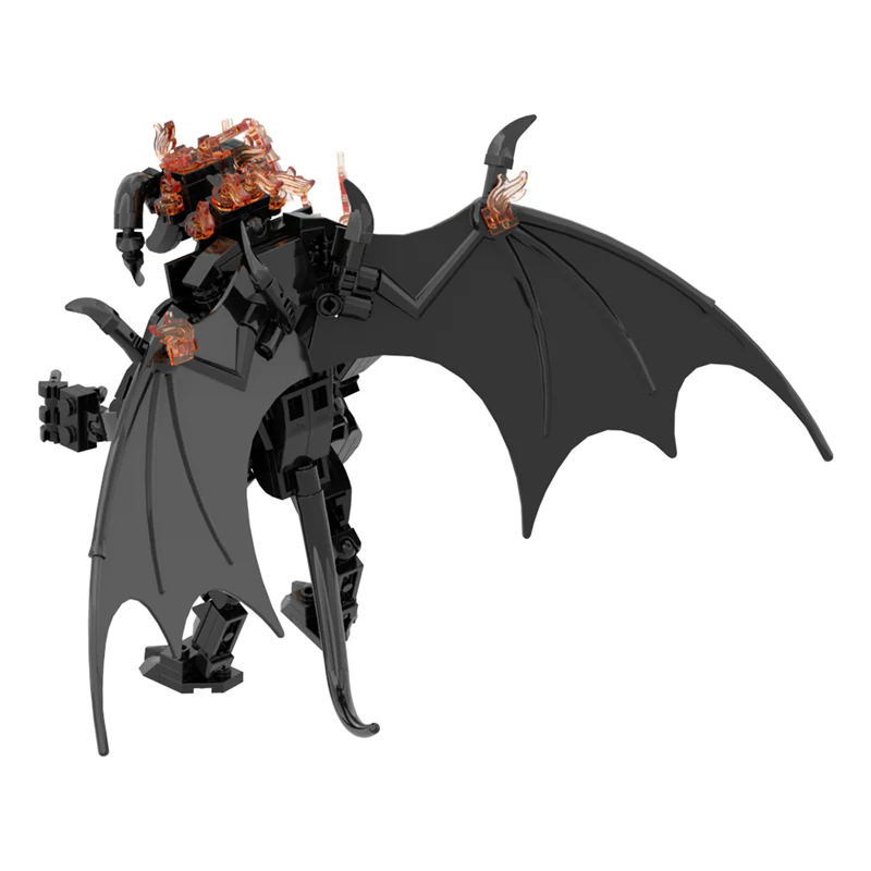 GOBRICKS MOC A1478 Lord of the Rings-Little Balrog - YWOBB