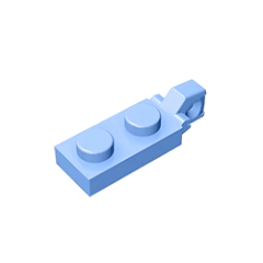 GOBRICKS GDS-820 Hinge Plate 1 x 2 Locking with 1 Finger On End - YWOBB