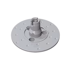 GOBRICKS GDS-1495  Steering Wheel Hub 3 Pin Holes Round - YWOBB