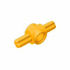 GOBRICKS GDS-1051 Axle and Pin Connector Hub with 2 Axles - YWOBB