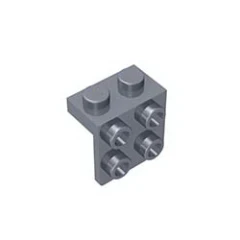 GOBRICKS GDS-641 Bracket 1 x 2 - 2 x 2 - YWOBB