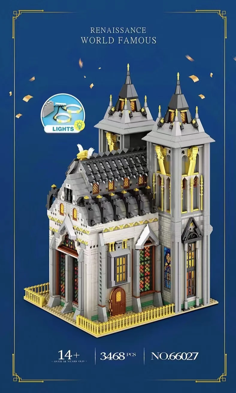 Reobrix 66027 Medieval Church - YWOBB