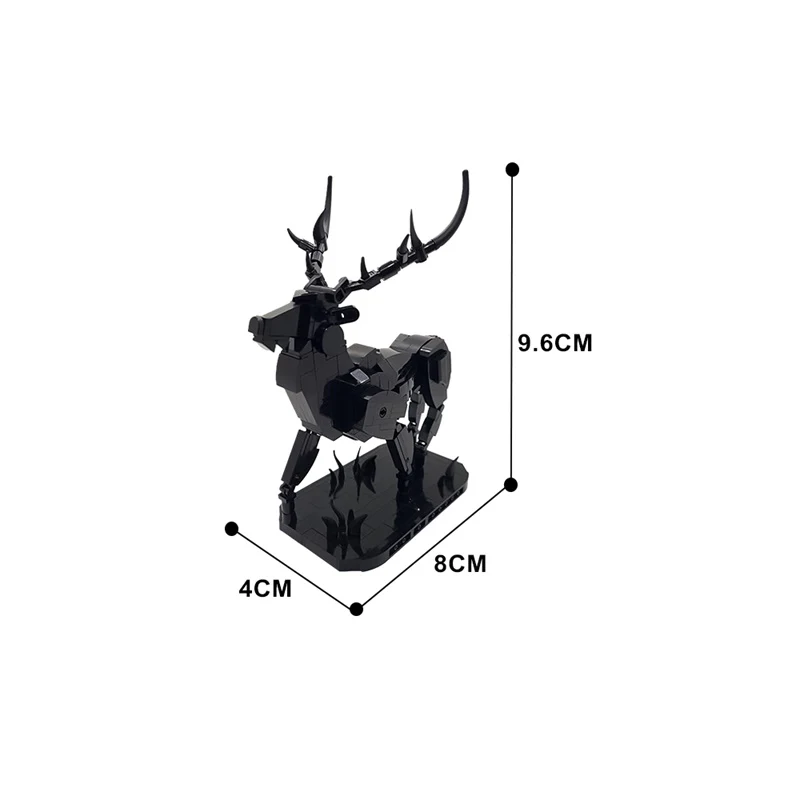 GOBRICKS MOC 143040 Cervus Elaphus - YWOBB