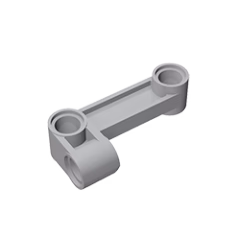 GOBRICKS GDS-1003 Pin Connector Perpendicular 2 x 4 Bent - YWOBB