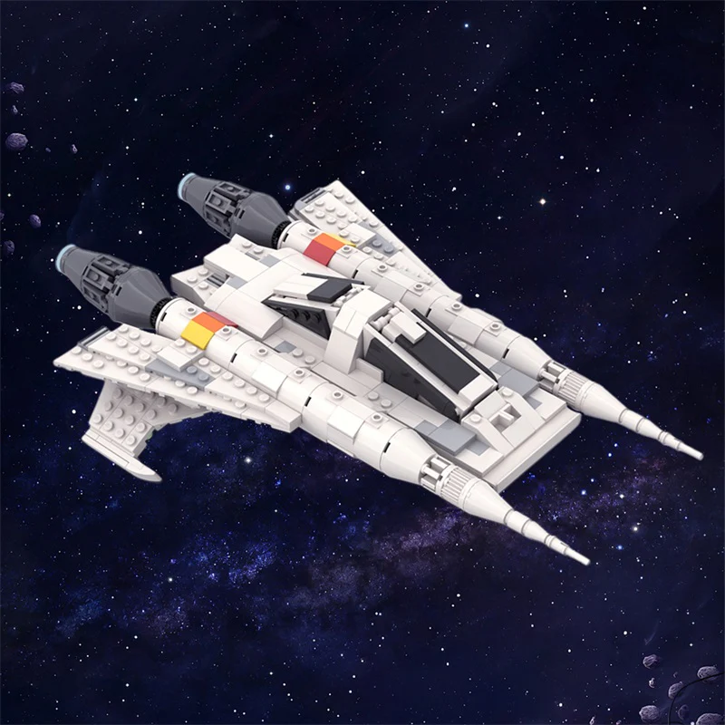 GOBRICKS MOC 48610 Space BUCK ROGERS Starfighter Ship - YWOBB