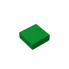 GOBRICKS GDS-613 Tile 1 x 1 - YWOBB