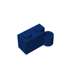 GOBRICKS GDS-809 Hinge Brick 1 x 4 Swivel Base - YWOBB