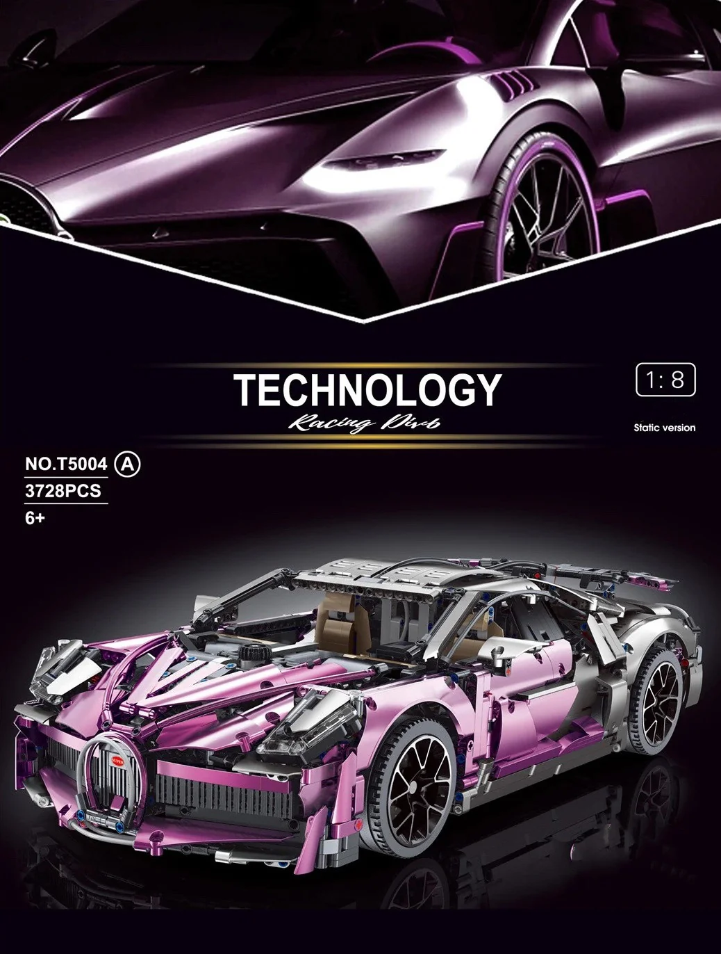 TGL T5004 Chrome Bugatti - YWOBB