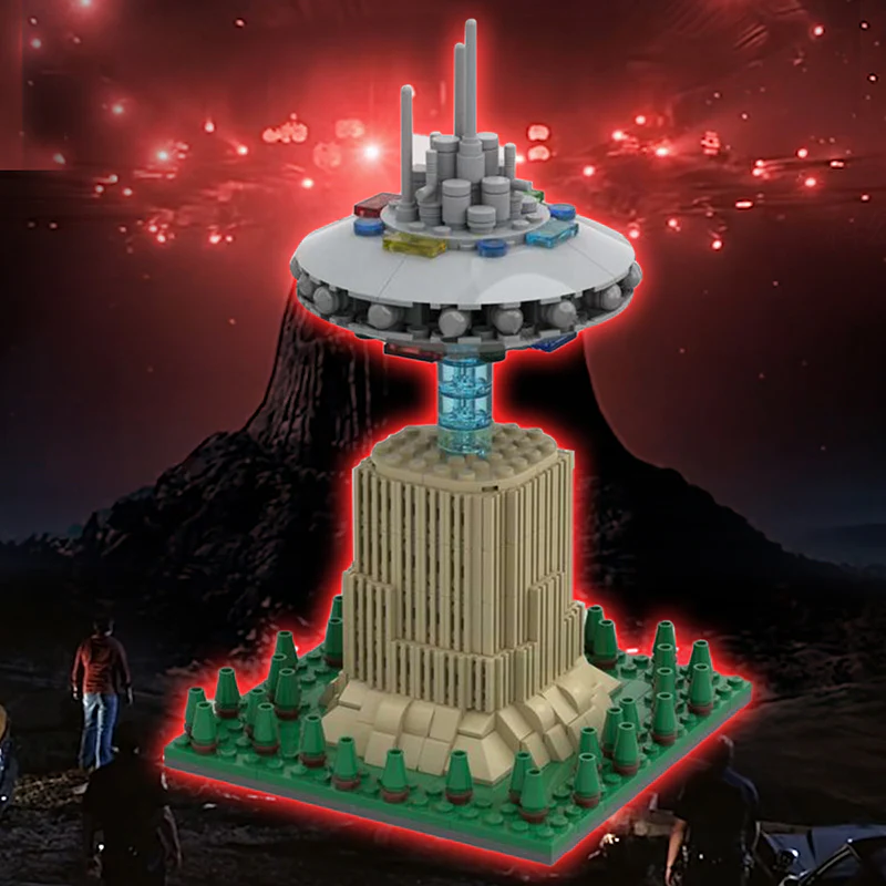 GOBRICKS MOC 60114 Close Encounters of the Third Kind - YWOBB