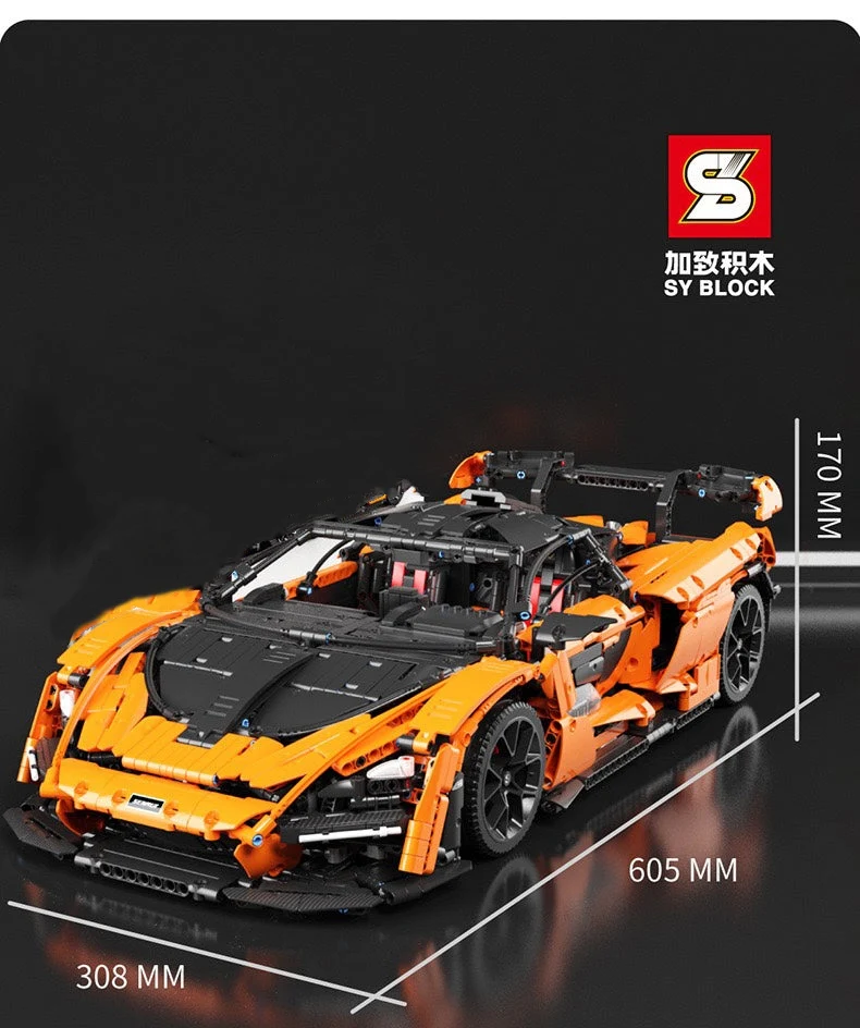 SY 8886 McLaren Senna - YWOBB