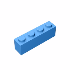 GOBRICKS GDS-534 Brick 1 x 4 - YWOBB