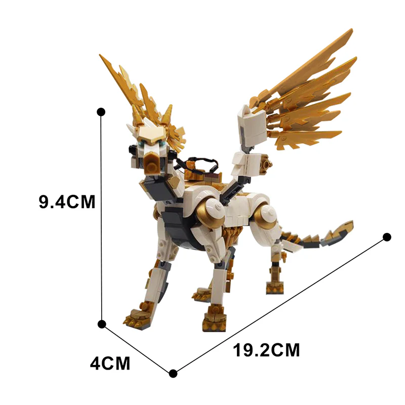 GOBRICKS MOC 127081 Draconis Machina - YWOBB