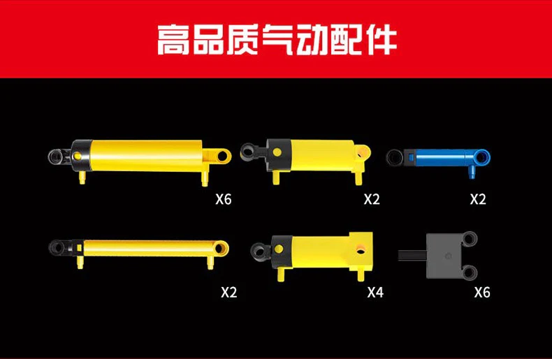 Mould King 19002 RC Pneumatic Crane Truck OVP EU Warehouse Version - YWOBB