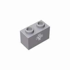 GOBRICKS GDS-633  Brick 1 x 2 with Axle Hole - YWOBB