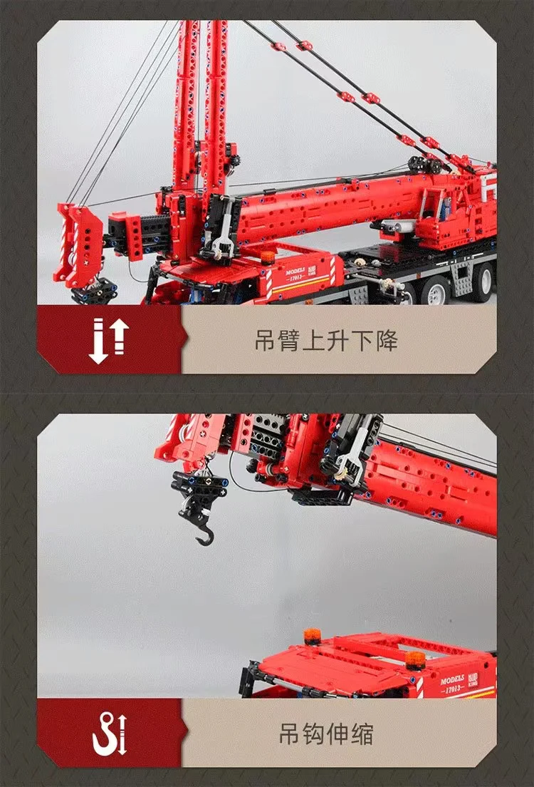 Mould King 17013 Grove GMK Crane OVP US Warehouse Version - YWOBB
