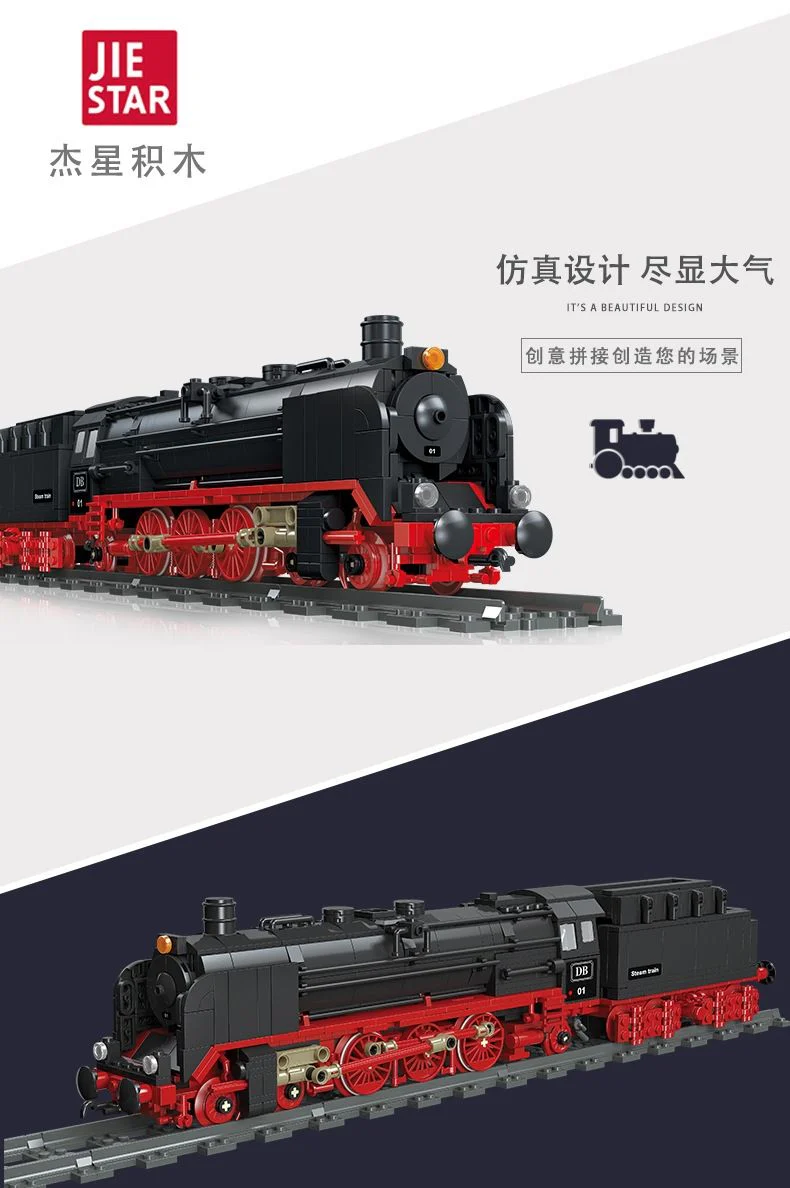 JIE STAR 59004 The BR01 Steam Locomotive - YWOBB