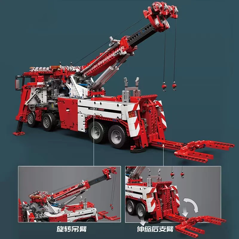 Mould King 17027  Fire Rescue Vehicle - YWOBB
