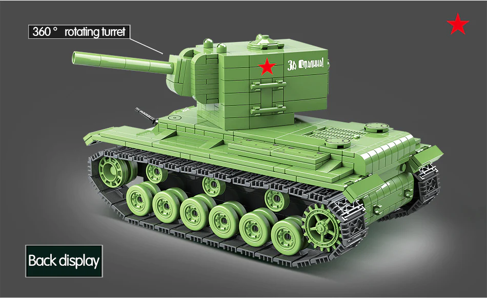 QuanGuan 100071 Soviet KV-2 Heavy Tank - YWOBB