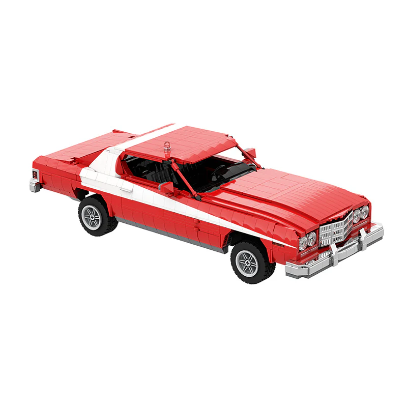 GOBRICKS MOC 99377 ord Gran Torino 1975 Starsky & Hutch V2.1 - YWOBB