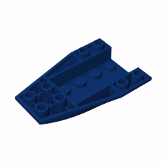 GOBRICKS GDS-1126 Wedge 6 x 4 Triple Inverted Curved - YWOBB