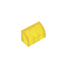 GOBRICKS GDS-M063  Slope Curved 1 x 2 - YWOBB