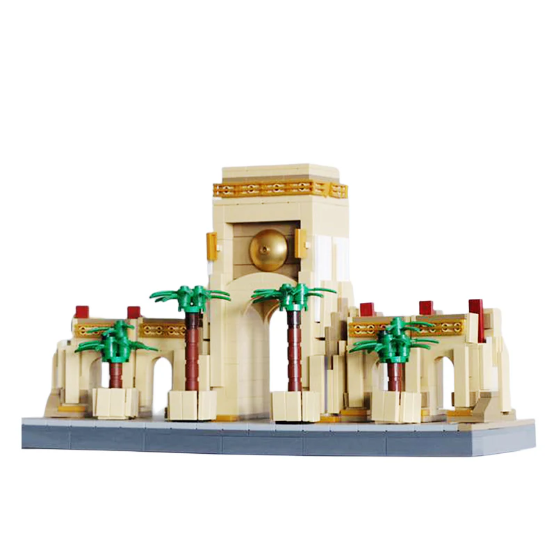 GOBRICKS MOC 92173 Universal gate - YWOBB