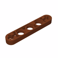 GOBRICKS GDS-691 Liftarm Thin 1 x 5 - Axle Holes - YWOBB