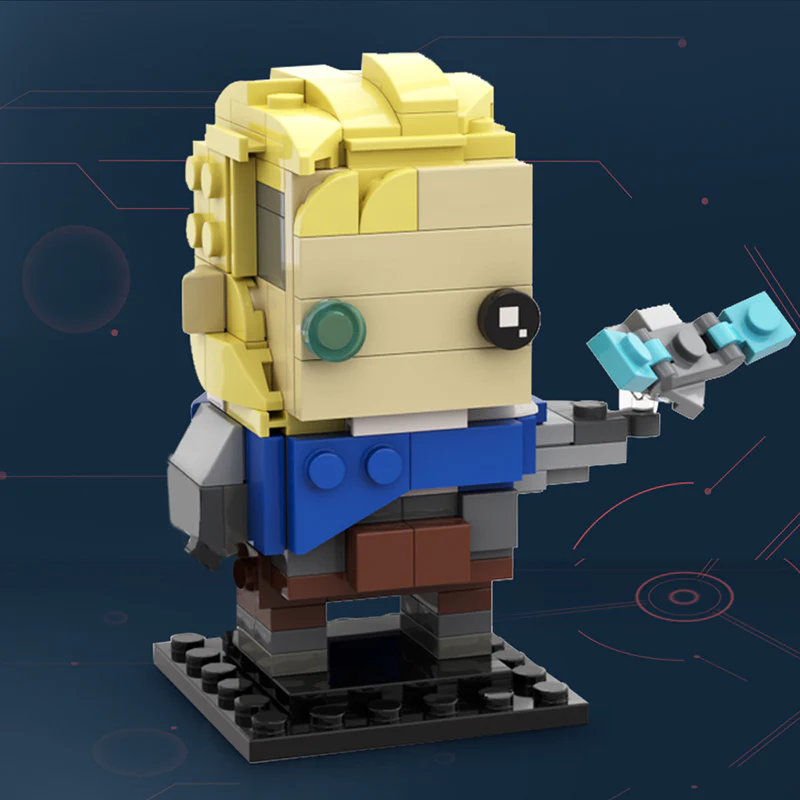 GOBRICKS MOC 131208 VALORANT Sova Brickheadz - YWOBB