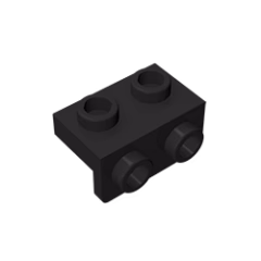 GOBRICKS GDS-640 Bracket 1 x 2 - 1 x 2 - YWOBB