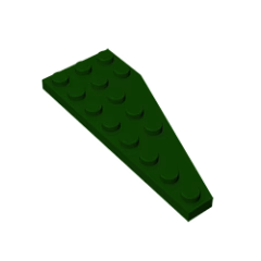 GOBRICKS GDS-552 Plate 8 x 3 Left - YWOBB