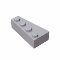 GOBRICKS GDS-593 Wedge 4 x 2 Right - YWOBB