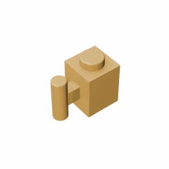GOBRICKS GDS-653 Modified 1 x 1 with Bar Handle - YWOBB
