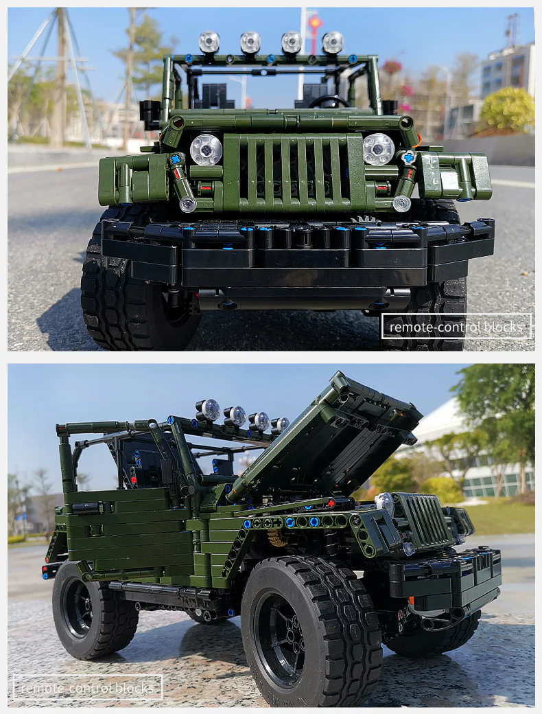Mould King 13124 1:8 WRANGLER - YWOBB