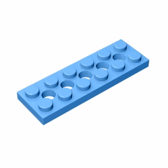 GOBRICKS GDS-698  Plate 2 x 6 with 5 Holes - YWOBB