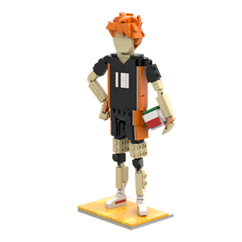 GOBRICKS MOC 126477 Haikyu!! Shoyo Hinata - YWOBB