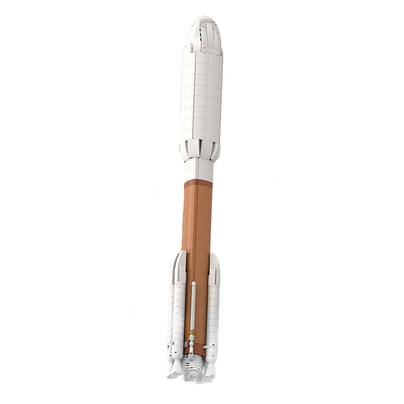GOBRICKS MOC 47289 Ultimate Atlas V (Saturn V scale) - YWOBB