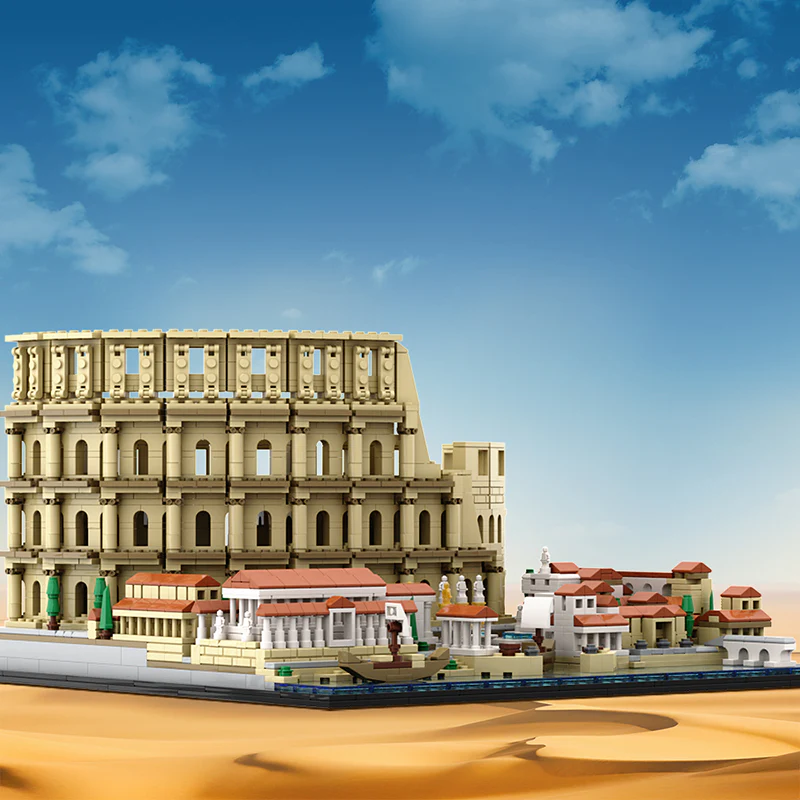 GOBRICKS MOC A1025 Colosseum - YWOBB