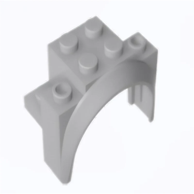 GOBRICKS GDS-2021 Vehicle Mudguard 4 x 2 1/2 x 2 1/3 with Arch Round - YWOBB