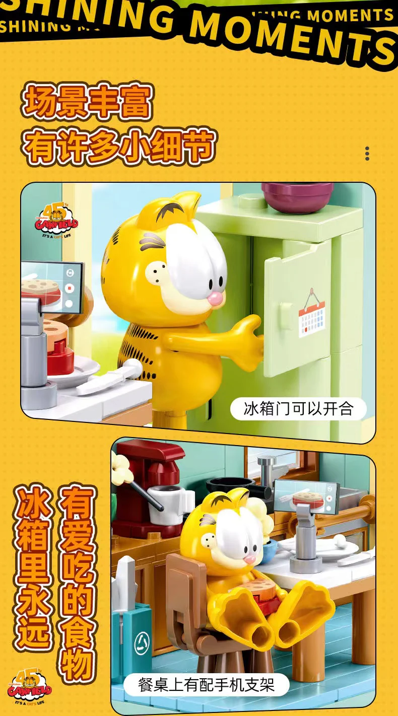 SLUBAN M38-B1225 Garfield It's A Cat's Life - YWOBB