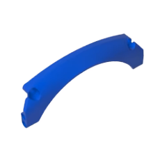 GOBRICKS GDS-M460 Technic Panel Car Mudguard Arched #40 15 x 2 x 5 Rounded Top - YWOBB