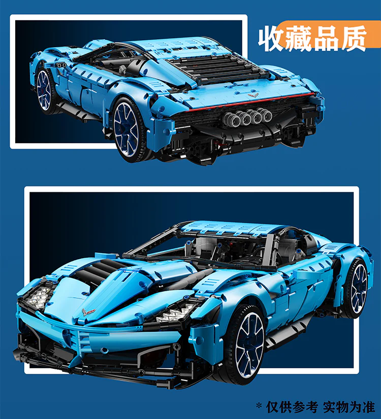 RAEL LE-J906 1:8 Corvette - YWOBB